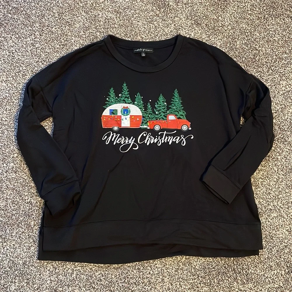 Women’s Christmas Sweatshirts Size Large - Picture 2 of 7